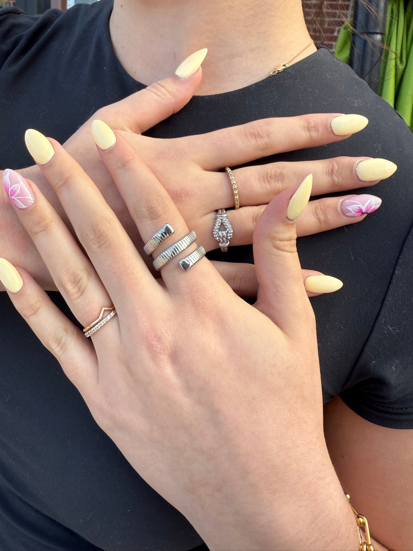BUCKLE ME RING (SILVER)