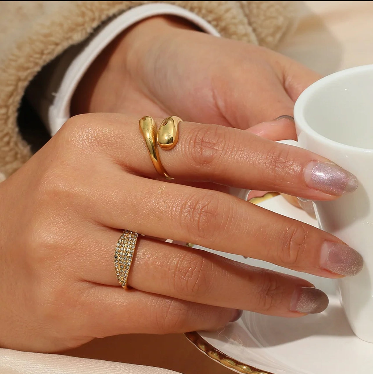 SHE'S OPEN MINDED RING ADJUSTABLE!